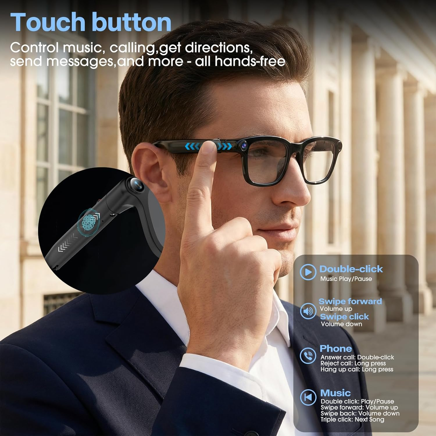 2026 New HD Smart Audio Glasse - Audio Music To Video Ai Free 评论和价格