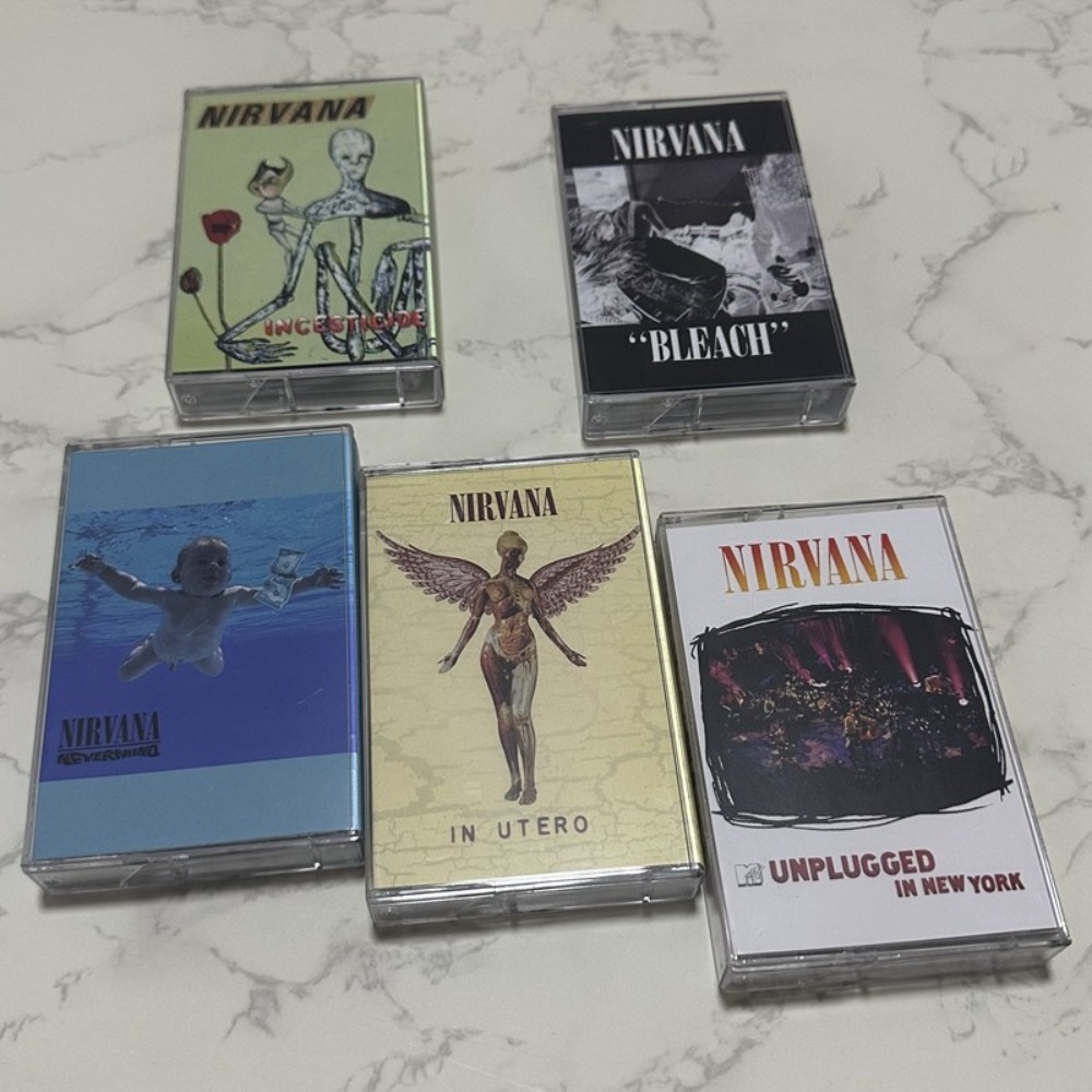 Nirvana Cassette Tape Rock Eng - Audio Music New Song 评论和价格