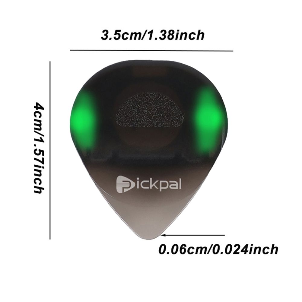 Miwayer Heart Shaped LED Guita - Electric Guitar Pick Pack 评论和价格