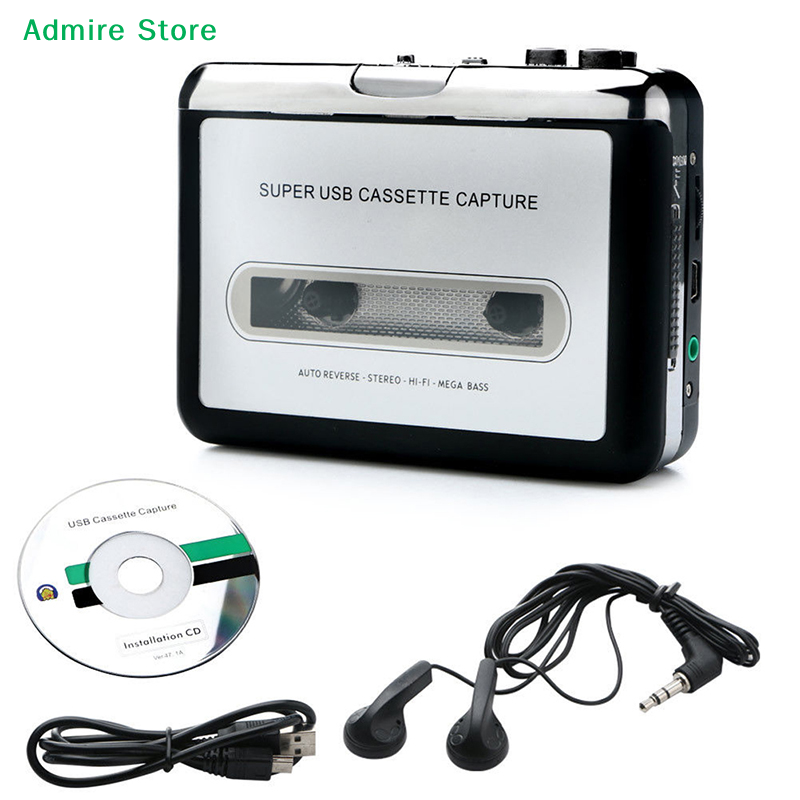 [G]Portable USB Cassette Tape- - Audio Music Converter To Mp3 评论和价格
