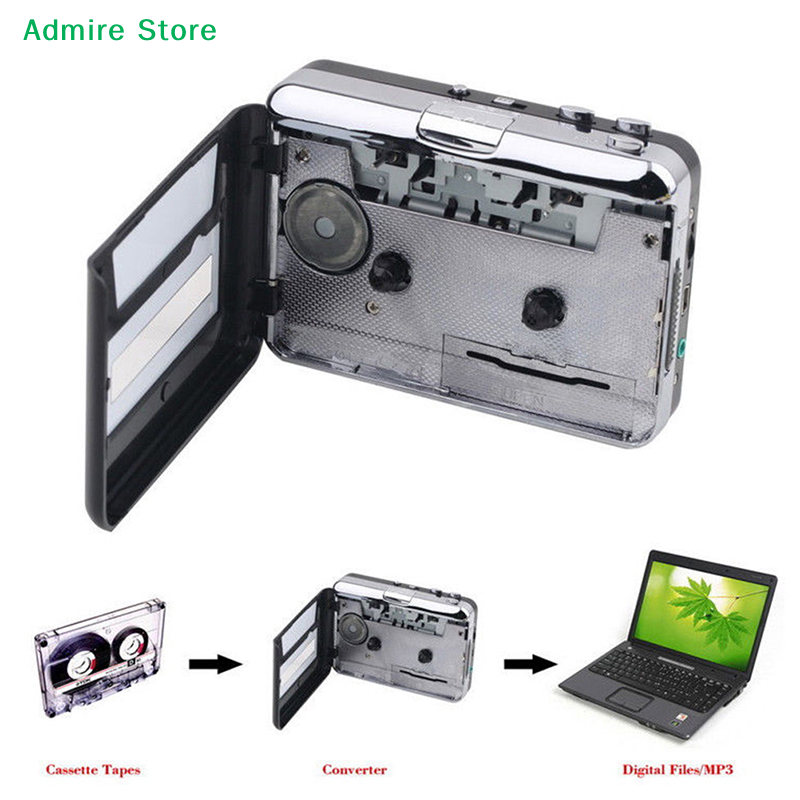 [G]Portable USB Cassette Tape- - Audio Music Converter To Mp3 评论和价格