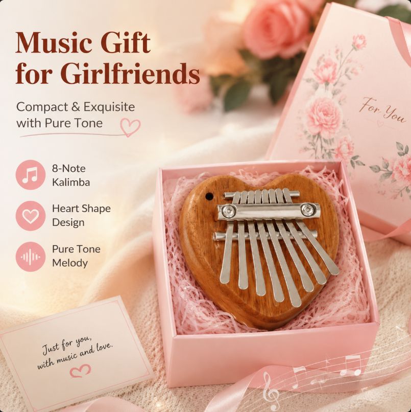 8 Keys Mini Kalimba Wooden Thu - Kalimba Thumb Piano 评论和价格