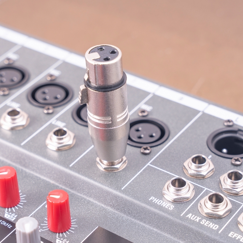 6.35mm 1/4 Inch to XLR Microph - Audio Music Mixer 评论和价格