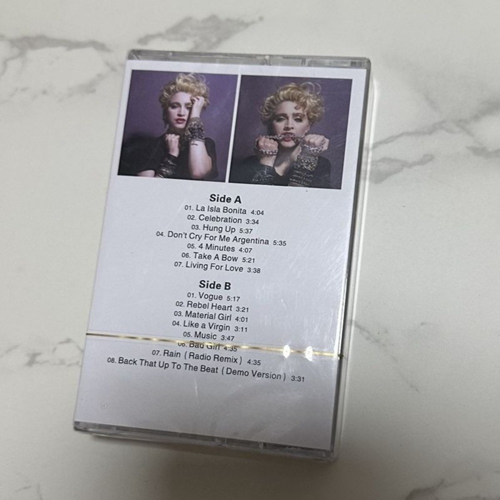 Madonna Retro Tape Cassette |  - Audio Music New Song 评论和价格