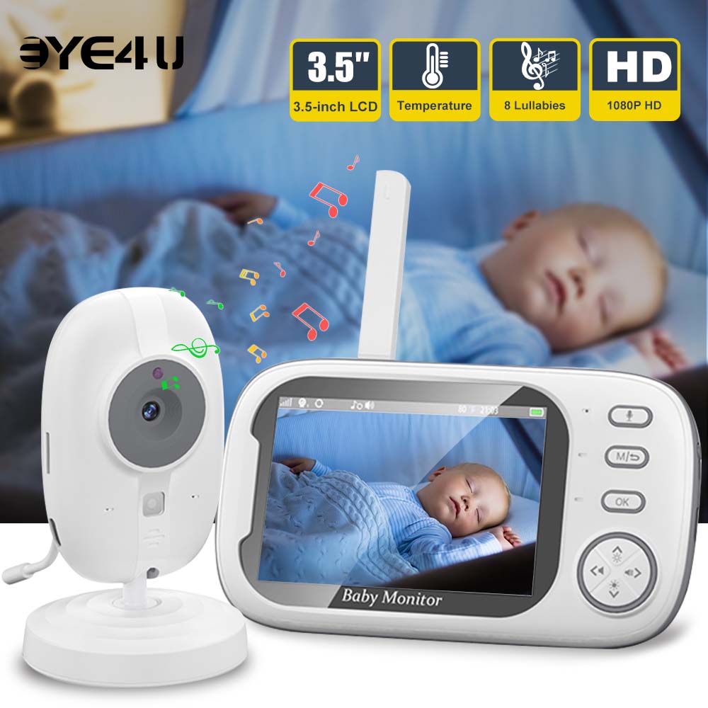 3.5'' Video Baby Monitor 2.4G  - Audio Music To Video 评论和价格