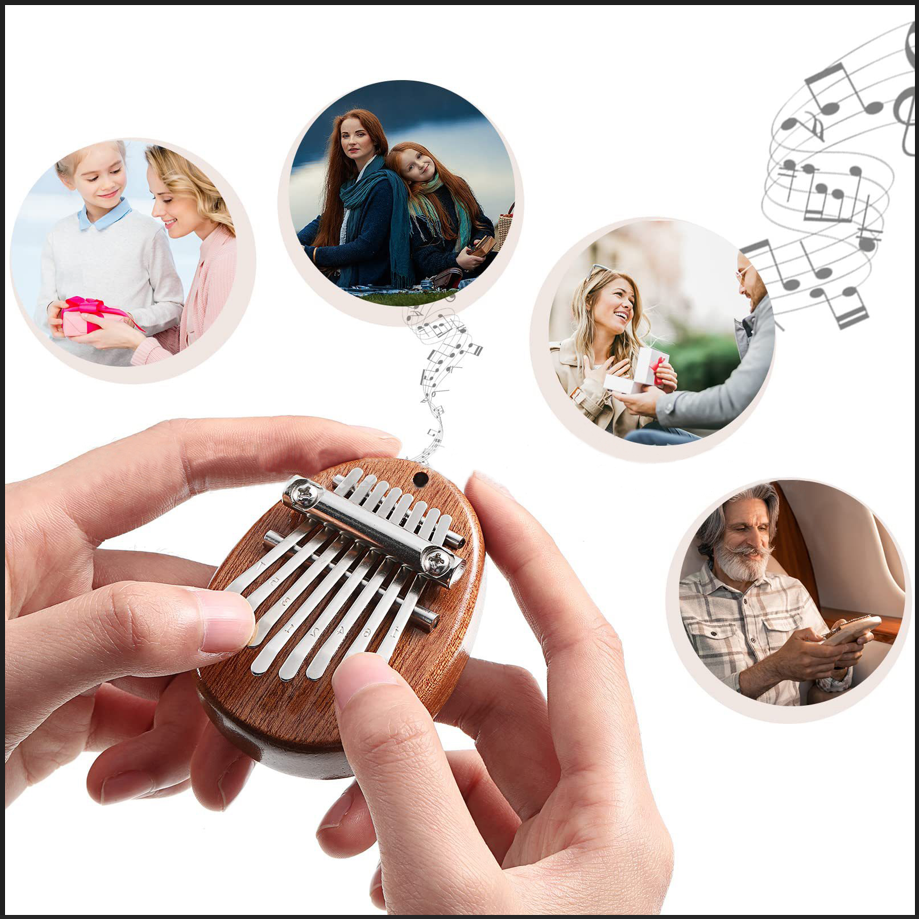 Mini Kalimba 8 Key Thumb Piano - Kalimba Thumb Piano 评论和价格
