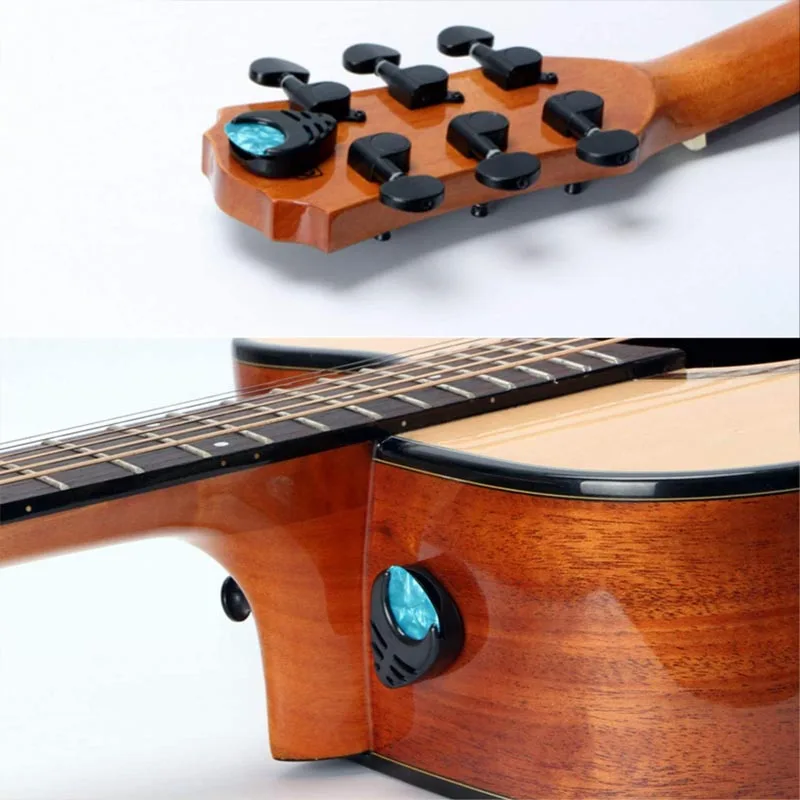 2Pcs Guitar Pick Holders Plast - Electric Guitar Pick Pack 评论和价格