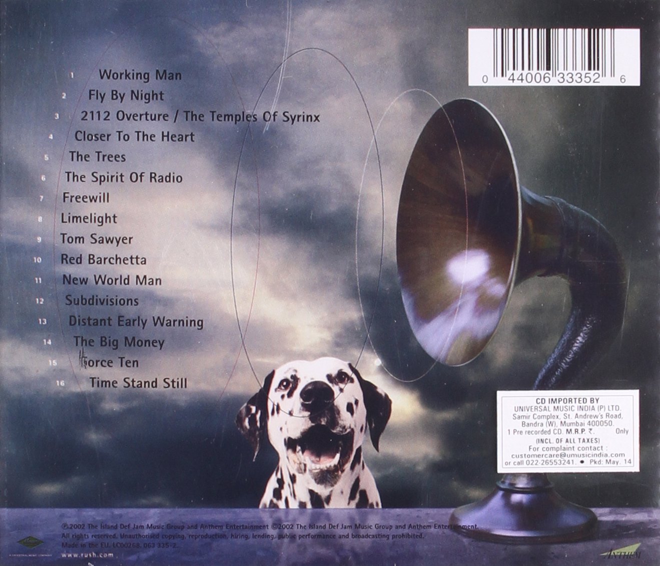 CD Progressive Rock & Hard Roc - Audio Music Recording 评论和价格