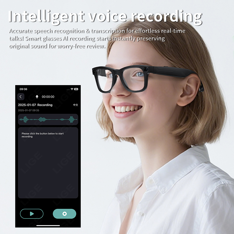 AI Smart Glasses Camera 800W B - Audio Music To Video Ai Free 评论和价格
