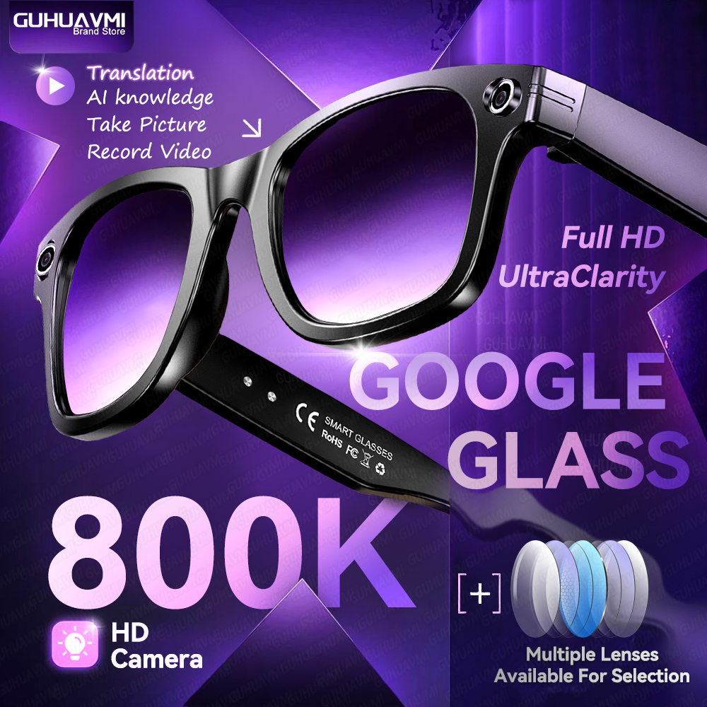 AI Smart Glasses with 8MP Came - Audio Music Recording 评论和价格