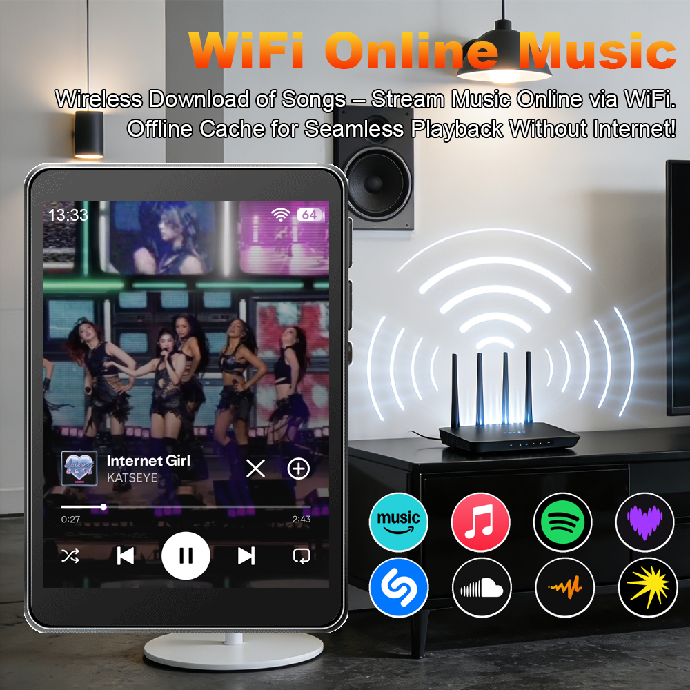 WiFi MP3 Player Andriod 10 Spo - Audio Music Free Download 评论和价格